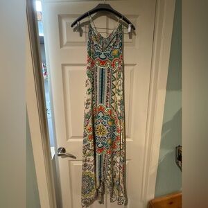 Anthropologie Colorful Maxi Dress xs/s